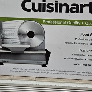 Cuisinart Professional Silver Food Slicer